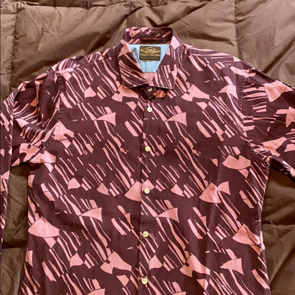 Scotch & Soda Button Down Long Sleeve - L